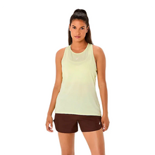 Camiseta Asics Nagino Run Ajustable Amarillo Mujer
