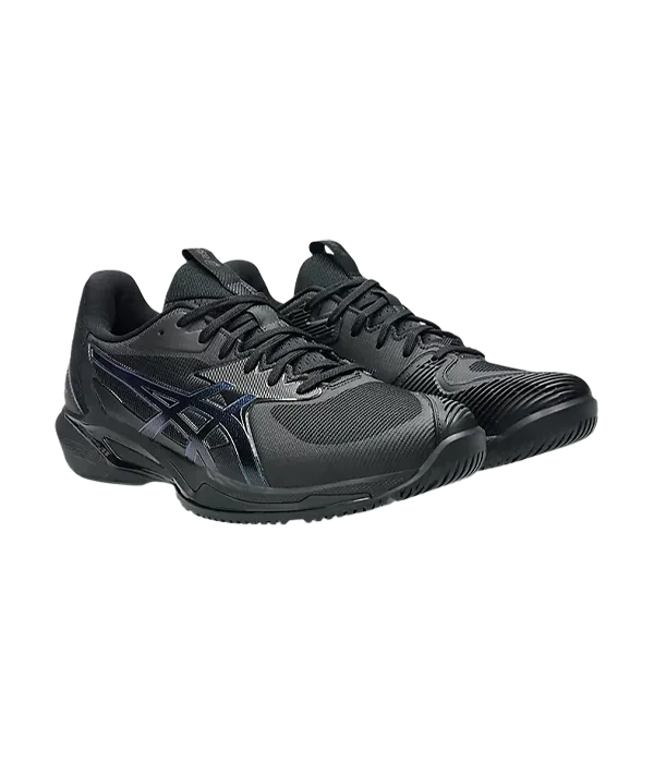 Padel Shoes Asics Solution Speed FF 3 Clay Night Energy Black/Prism Blue 2025
