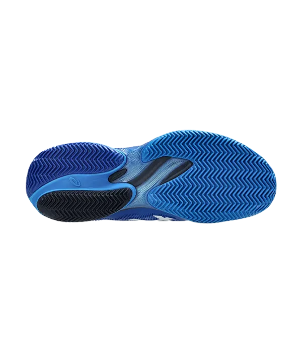 Padel Shoes Asics Court FF 3 Novak Clay Tuna Blue/Pure Silver 2025