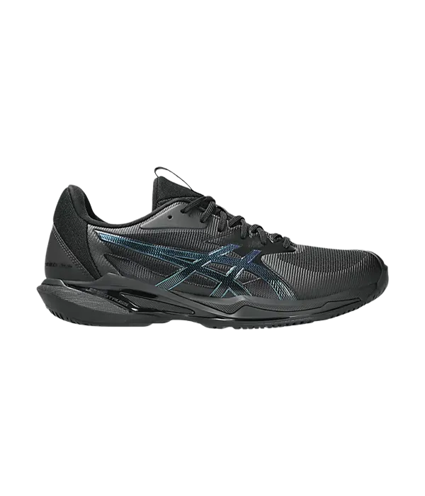 Padel Shoes Asics Solution Speed FF 3 Clay Night Energy Black/Prism Blue 2025