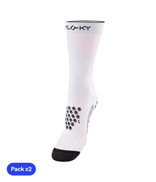 Calcetín de Compresión Floky S-Mash 3D White 2025