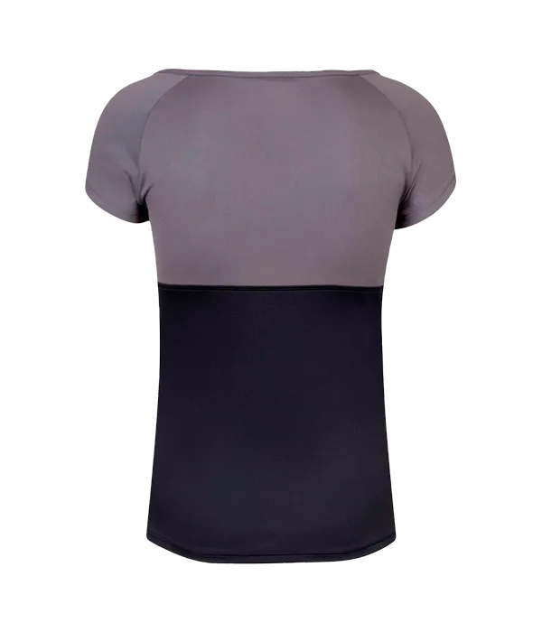 Camiseta Babolat Cap Sleeve Top Mujer Negro