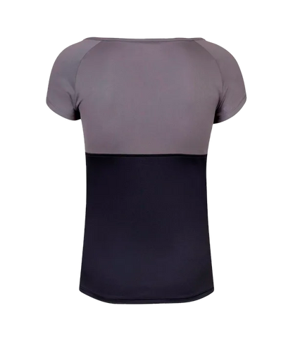 Camiseta Babolat Cap Sleeve Top Mujer Negro