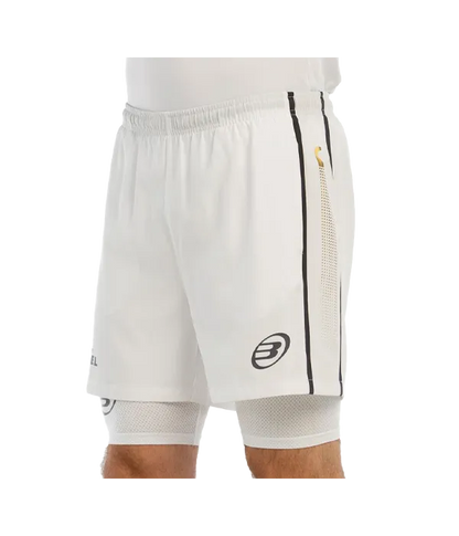 Pantalón Bullpadel Barde White 2025