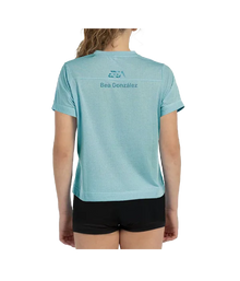 Camiseta Bullpadel Bea 25V Agua Marina Vigore 2025 Bea Gonzalez