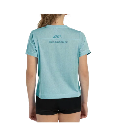 Camiseta Bullpadel Bea 25V Agua Marina Vigore 2025 Bea Gonzalez