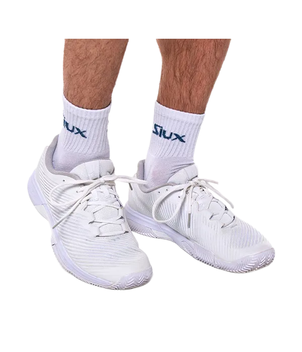 Socks Siux Cortos Reveal Blanco/azules 2025