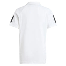 Boys' Club 3 Stripe Tennis Polo WhiteTienda Tennis