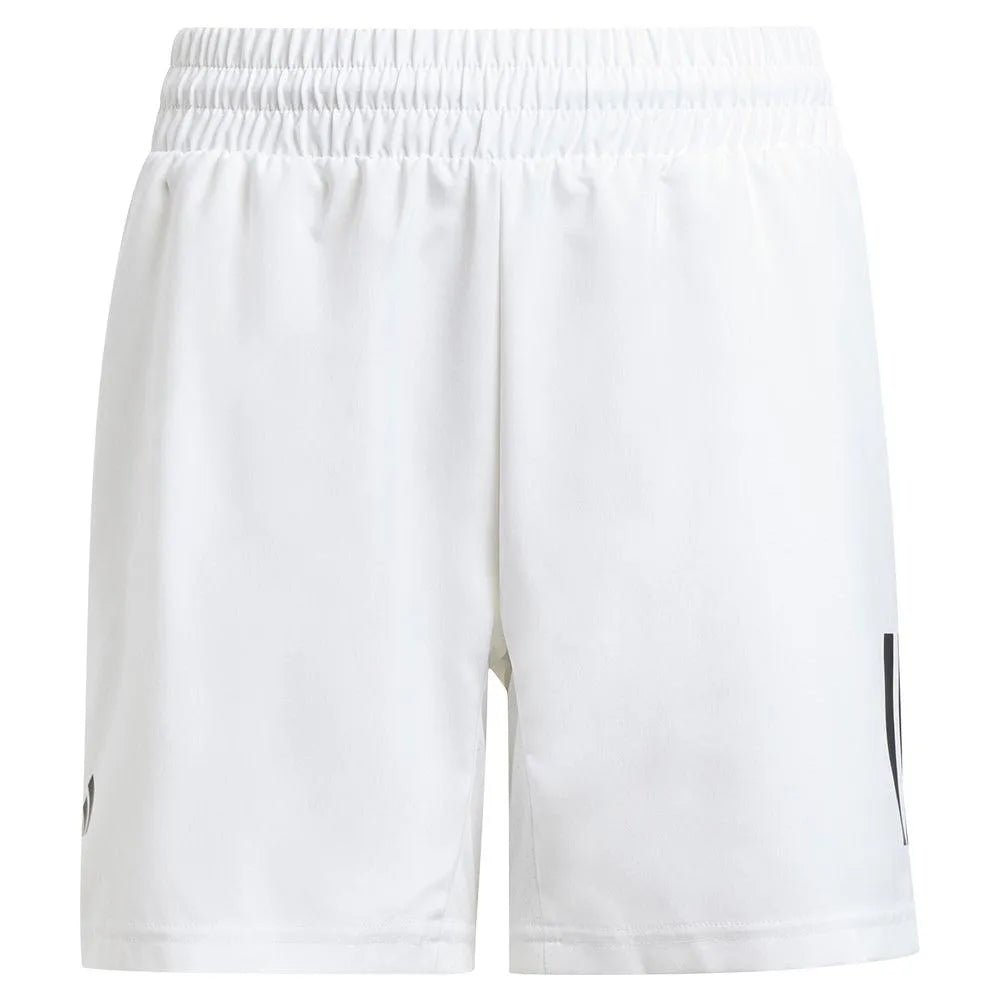 Boys' Club 3 Stripe Tennis Short WhiteTienda Tennis