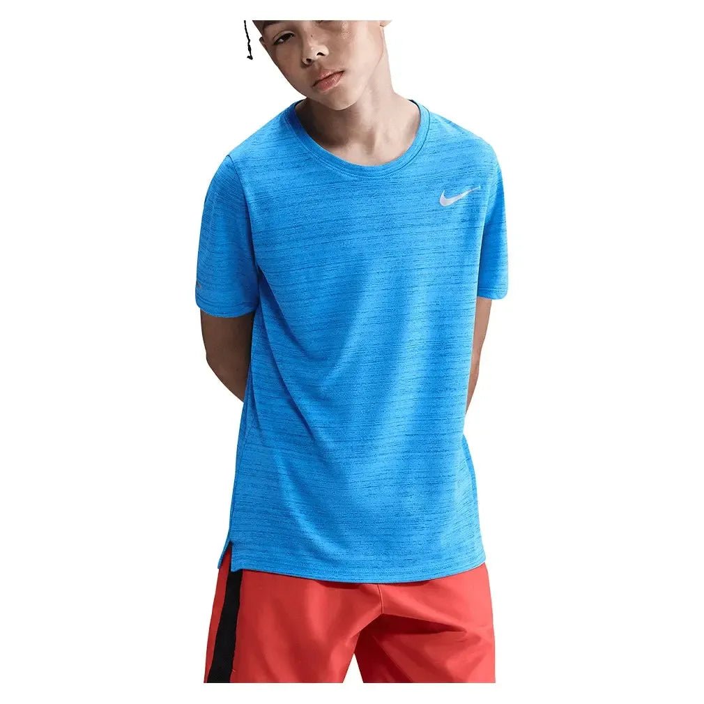 Boys' Dri - FIT Miler Short Sleeve Training TopTienda Tennis