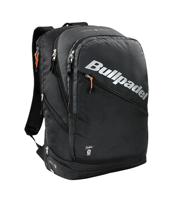 Backpack Bullpadel HACK Negro 2025 Paquito Navarro
