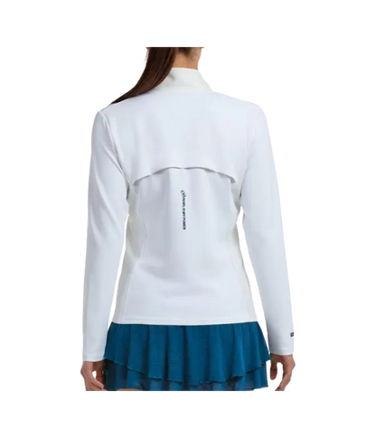 Sudadera Bullpadel Desna Mujer White 2025