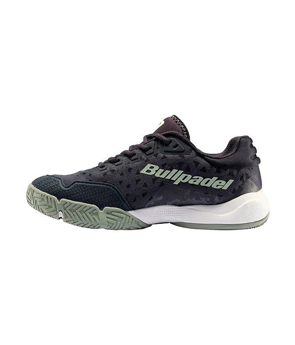 Padel Shoes Bullpadel Flow 24V Negro/Eucalipto