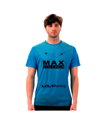 Camiseta Drop Shot Abian Azul Campa