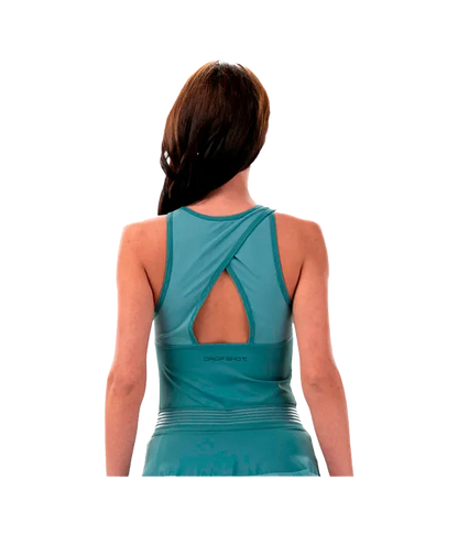 Camiseta Drop Shot Brisa Mujer Verde
