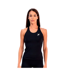 Camiseta Tirantes Drop Shot Perla Negro