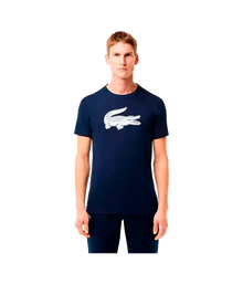 Camiseta Lacoste Regular Fit Algodon Azul Marino 2025