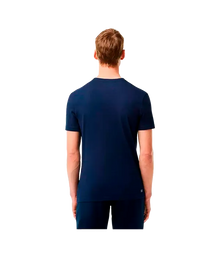 Camiseta Lacoste Regular Fit Algodon Azul Marino 2025