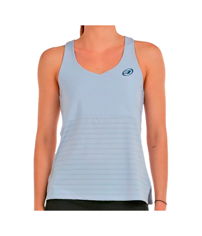 Camiseta Bullpadel Oza Mujer Gris