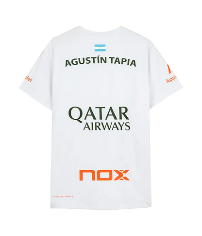 Camiseta NOX Blanca Agustín Tapia