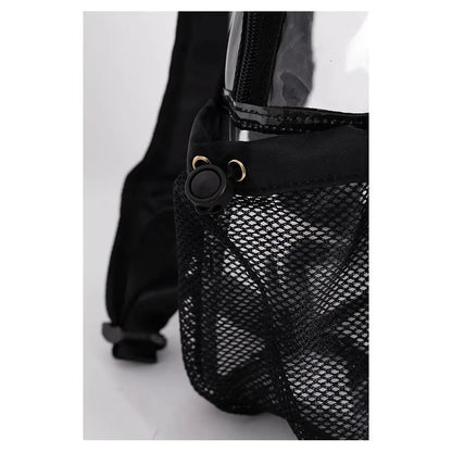 Clear Backpack BlackTienda Tennis