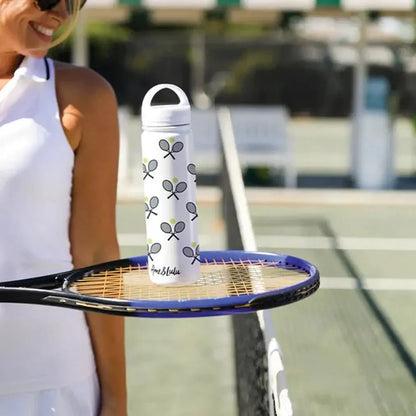 Court and Course Tennis Water BottleTienda Tennis