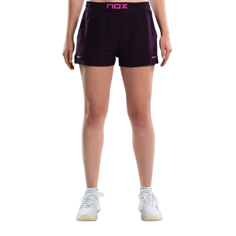 Pantalon Corto NOX Woman Pro Deep Purple