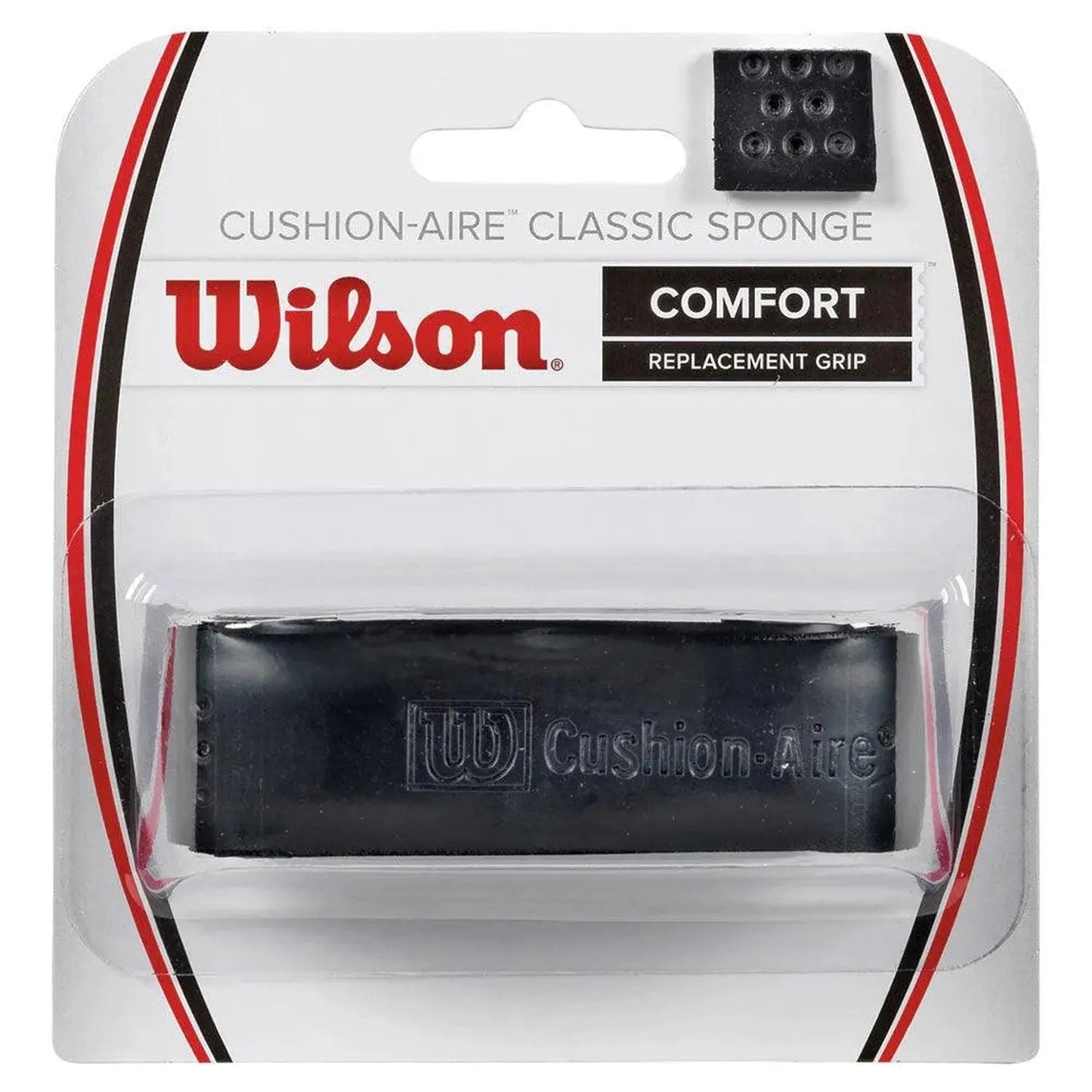 Cushion Aire Classic Sponge Replacement Grip BlackTienda Tennis