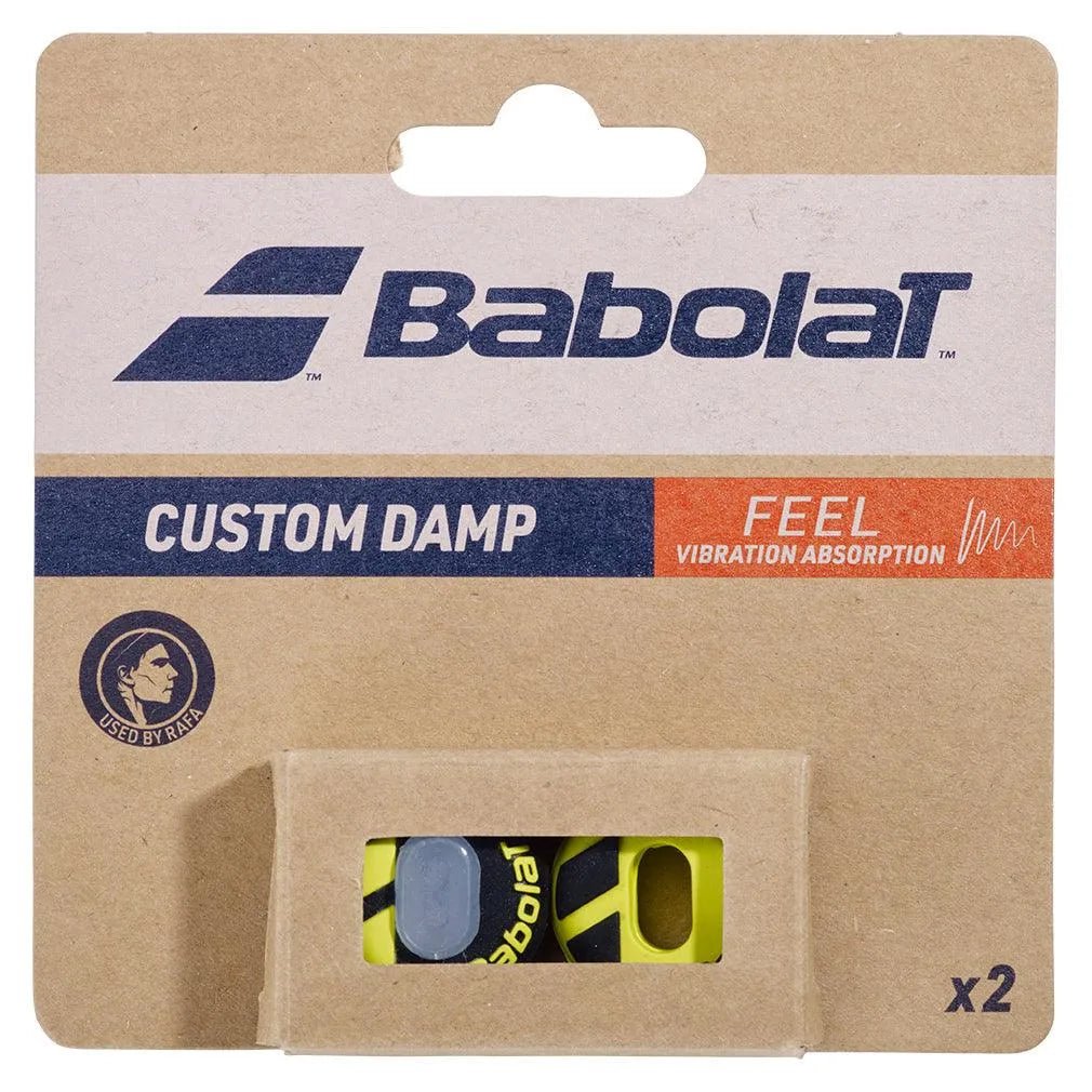 Custom X2 Tennis Dampeners Black and YellowTienda Tennis