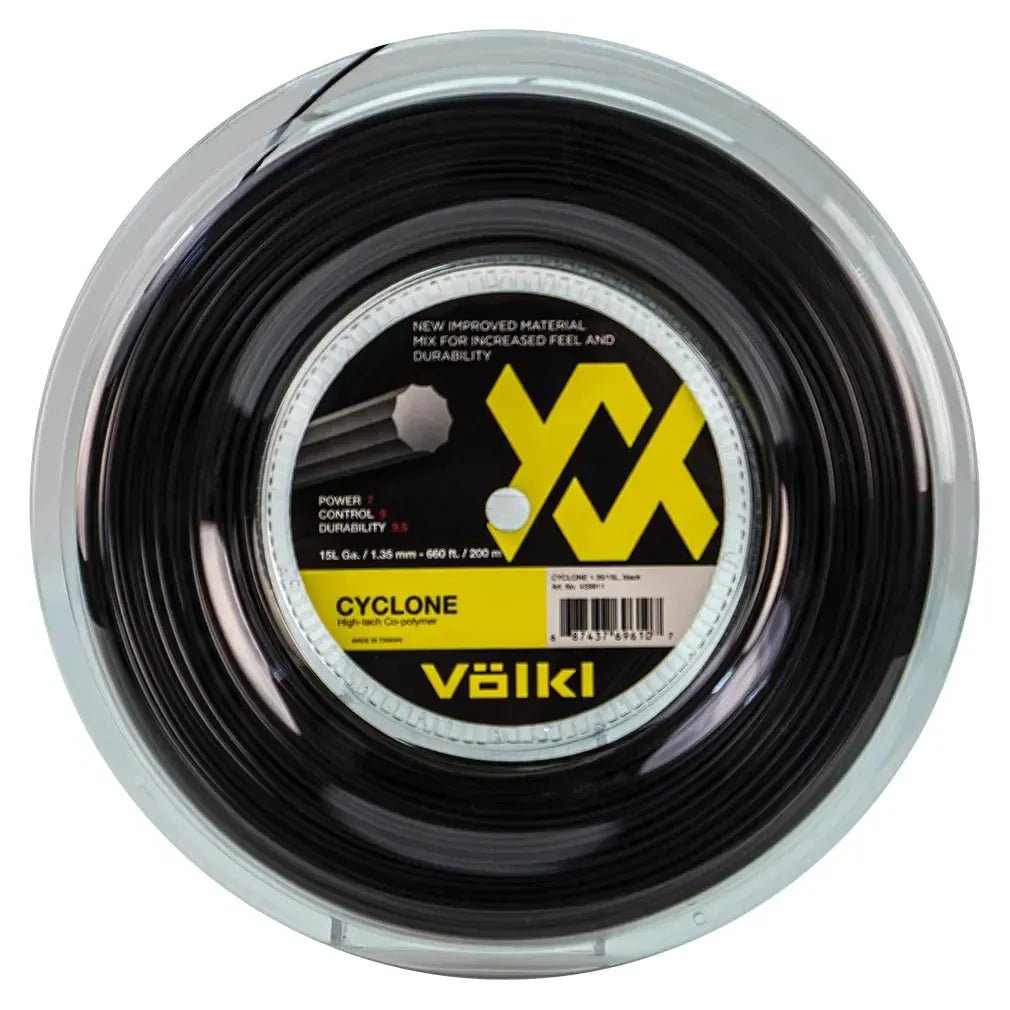 Cyclone 15L Tennis String Reel BlackTienda Tennis