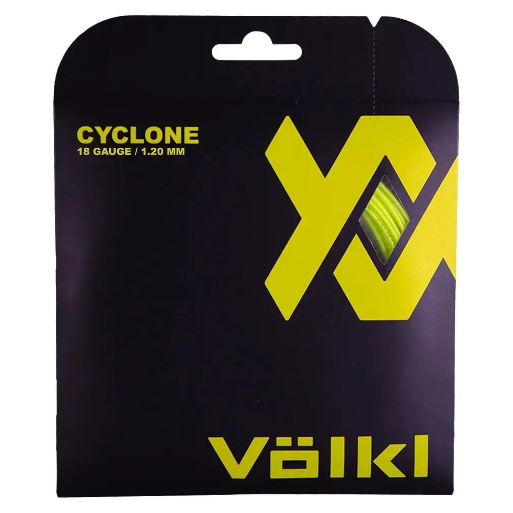 Cyclone 18G Neon Yellow Tennis StringTienda Tennis
