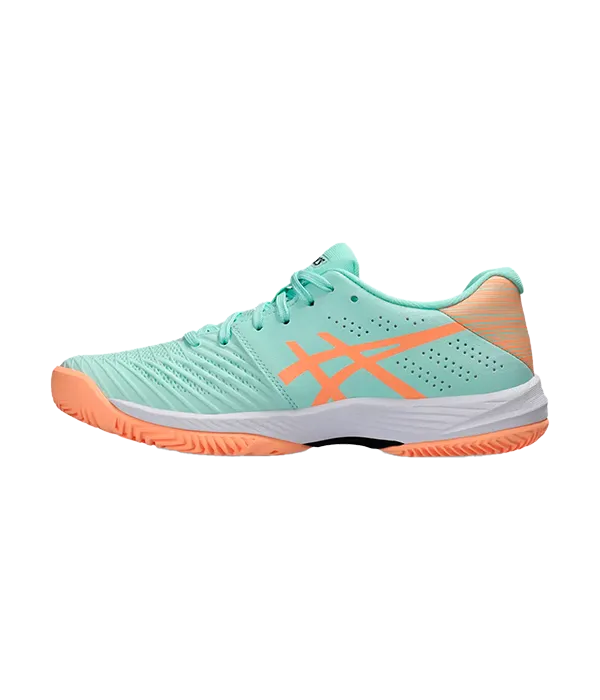 Padel Shoes Asics Solution Swift FF Padel Mujer Mint Tint/Bright Sunstone