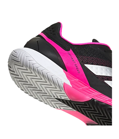 Padel Shoes Adidas Defiant Speed 2 Core Black/Silver Metallic 2025