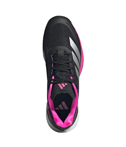 Padel Shoes Adidas Defiant Speed 2 Core Black/Silver Metallic 2025