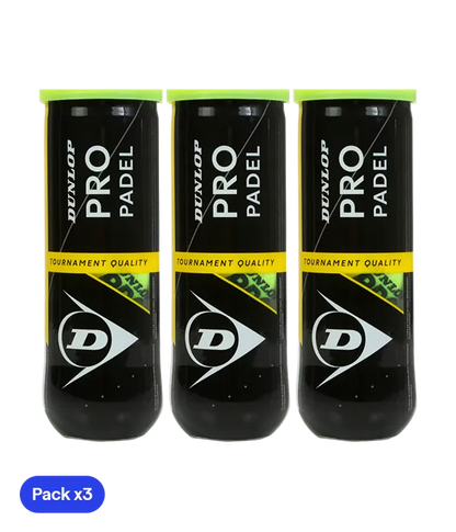 Balls  Dunlop Pro Padel (Pack x3)