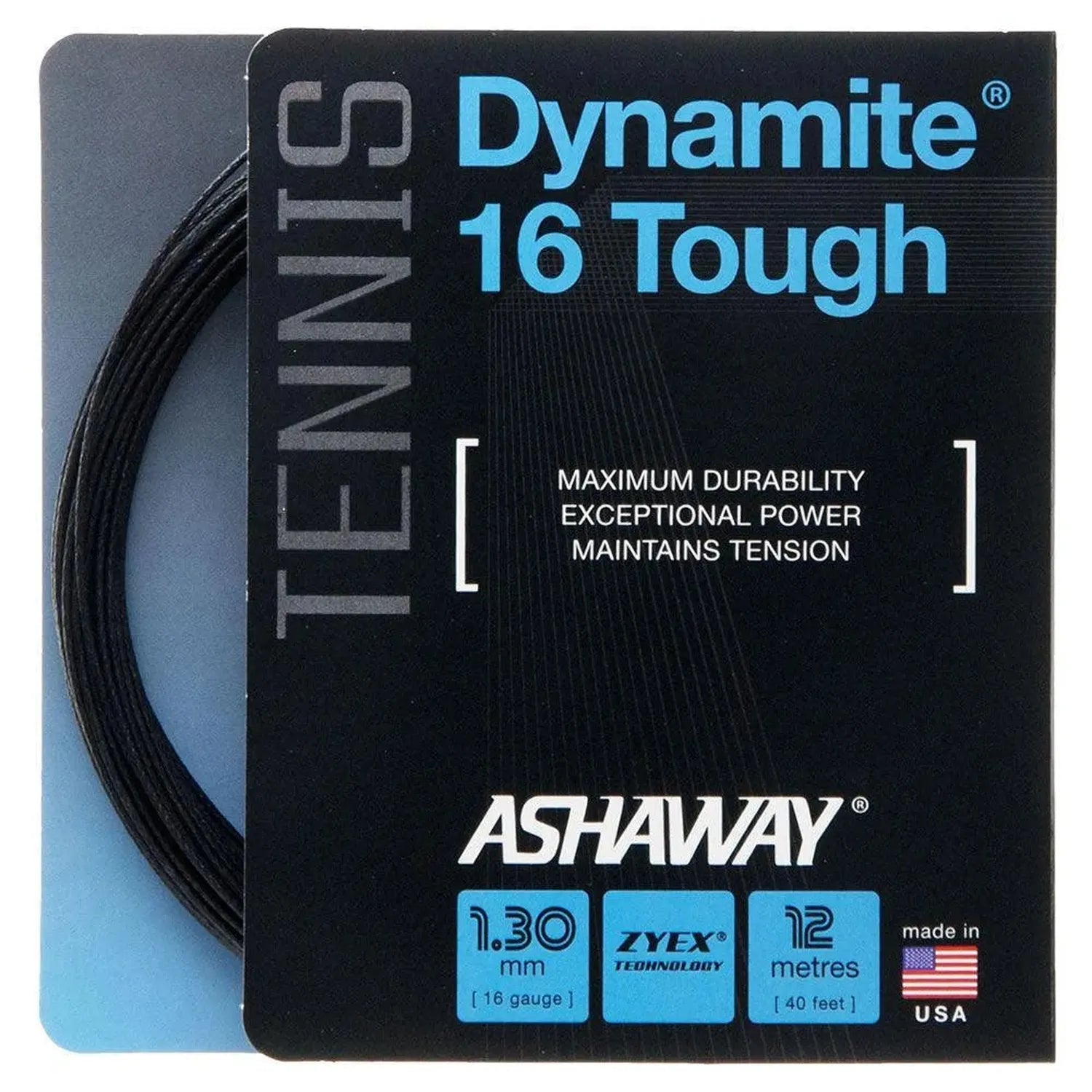 Dynamite 16G Tough Tennis String BlackTienda Tennis