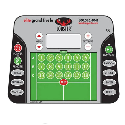 Elite Grand Five with 20 - Function Remove Control Ball MachineTienda Tennis