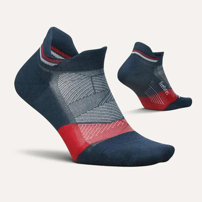 Elite Light Cushion No Show Tab Socks USA NavyTienda Tennis