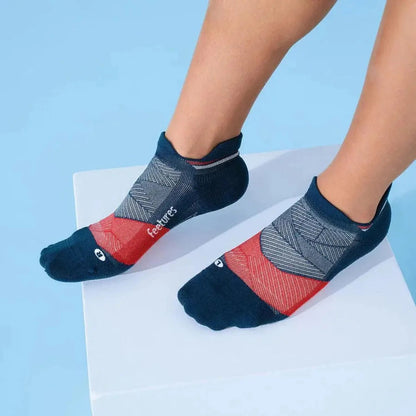 Elite Light Cushion No Show Tab Socks USA NavyTienda Tennis