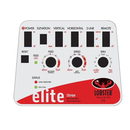 Elite Three with 10 - Function Remote Control Ball MachineTienda Tennis