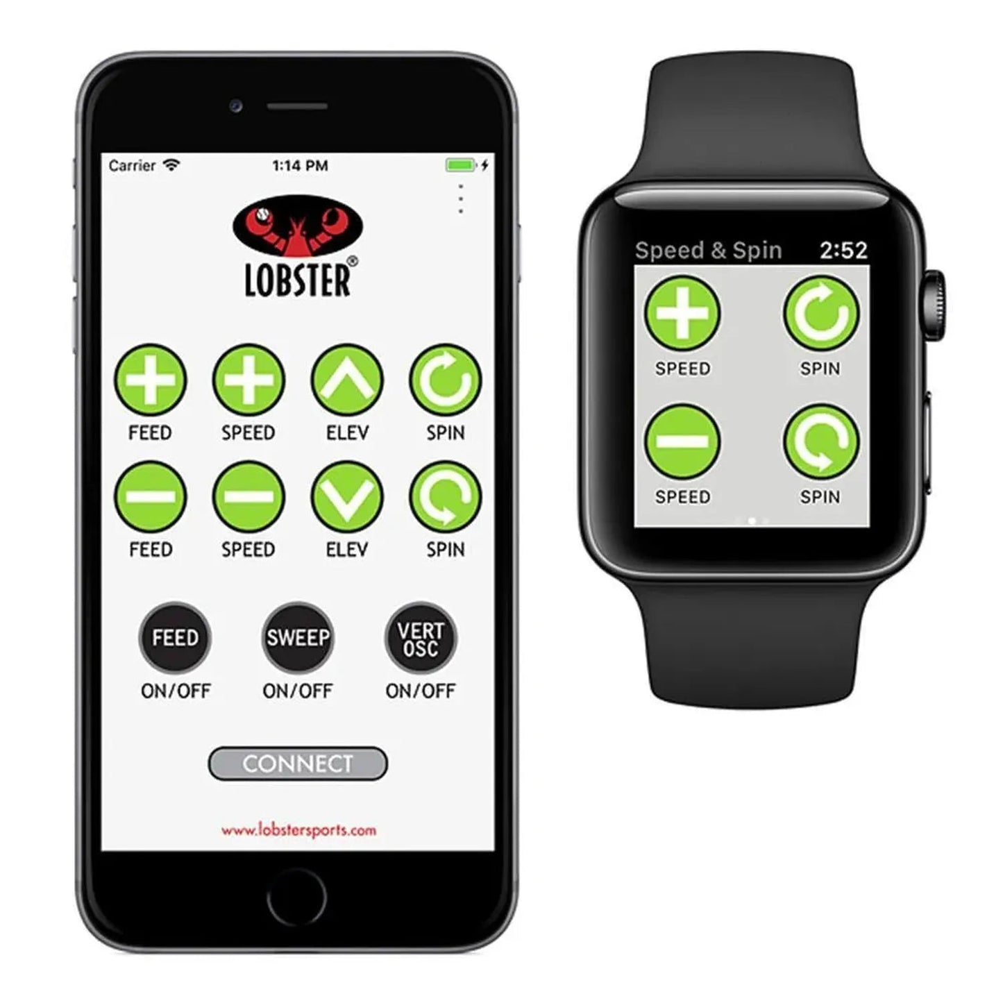 Elite Two with 10 - Function Wi - Fi Remote Control for Apple Ball MachineTienda Tennis
