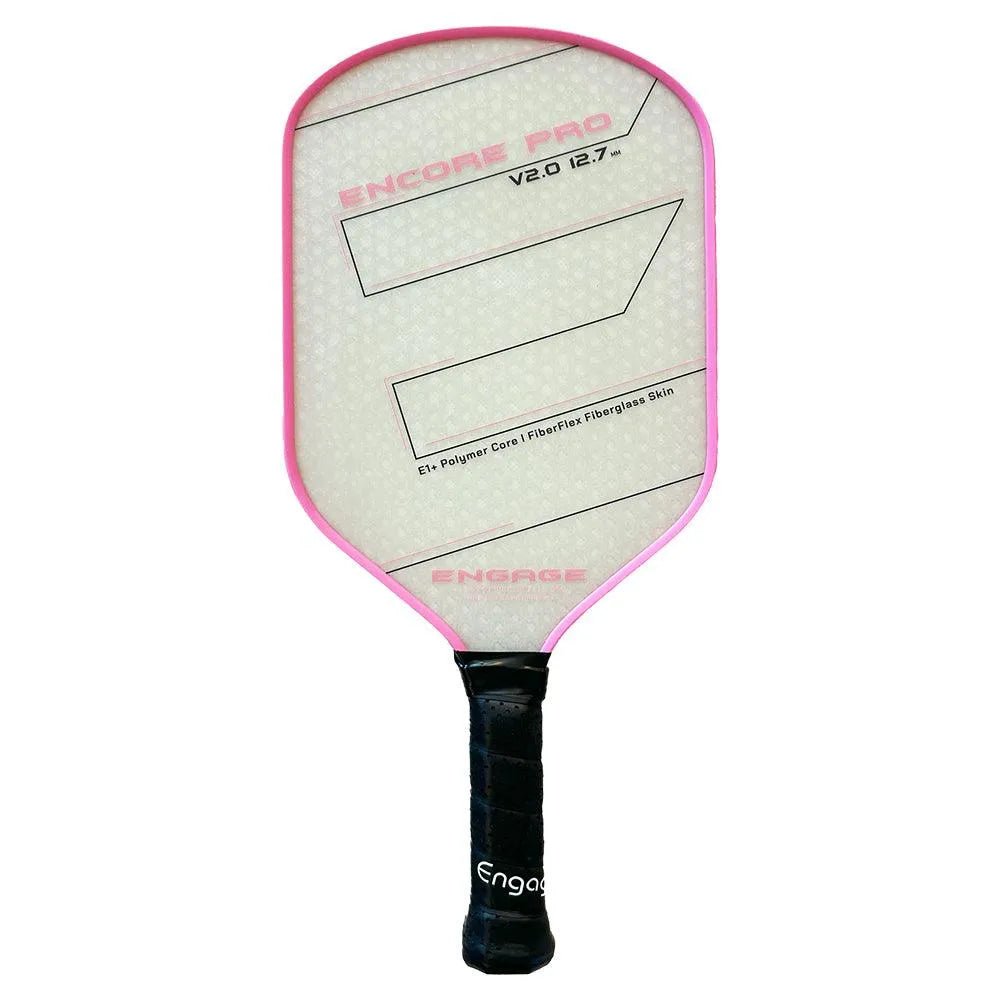Encore Pro V2.0 12.7 Pickleball Paddle Pink BlazeTienda Tennis