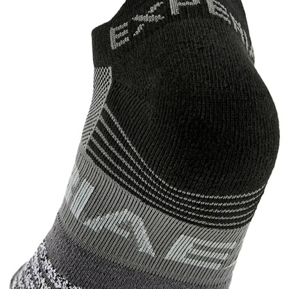 Experia Light Cushion No Show Tab Tennis Socks BlackTienda Tennis