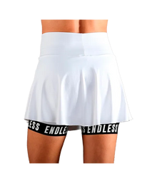 Falda Endless Chill Blanca 2025