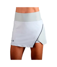 Falda Endless Zephyr Blanco/Plata 2025