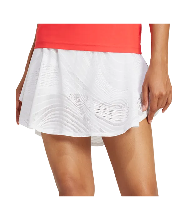 Falda Adidas Pro White 2025
