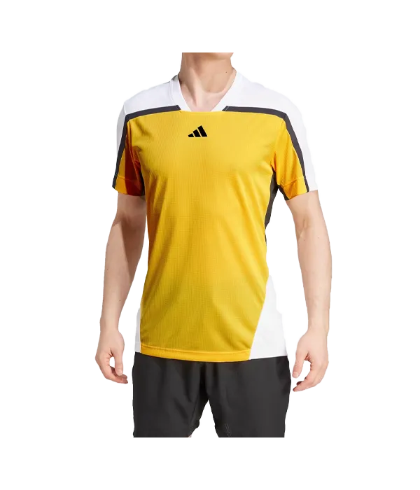 Camiseta AdidasFreelift Mesh T Pro Naranja