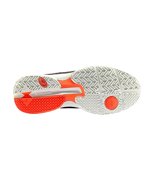 Padel Shoes Bullpadel Flow 24I Gris oscuro/Naranja