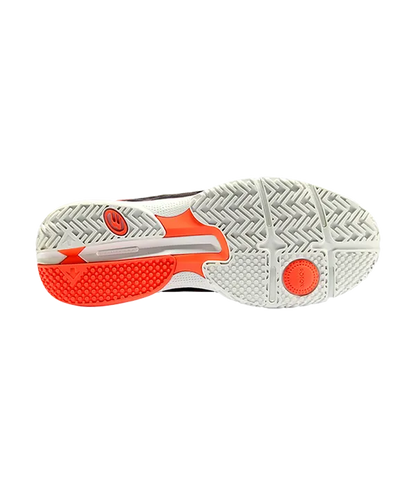 Padel Shoes Bullpadel Flow 24I Gris oscuro/Naranja