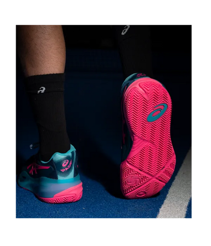 Padel Shoes Asics Gel-Resolution X Padel Mako Blue/Hot Pink 2025